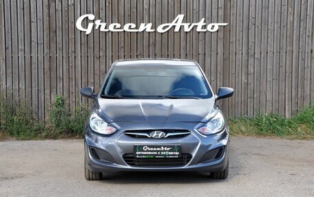 Hyundai Solaris II рестайлинг, 2011 год, 550 000 рублей, 8 фотография