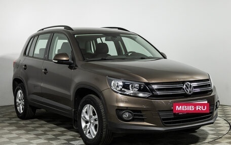 Volkswagen Tiguan I, 2014 год, 1 049 585 рублей, 3 фотография