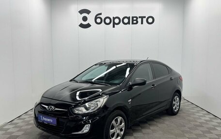 Hyundai Solaris II рестайлинг, 2012 год, 830 000 рублей, 1 фотография
