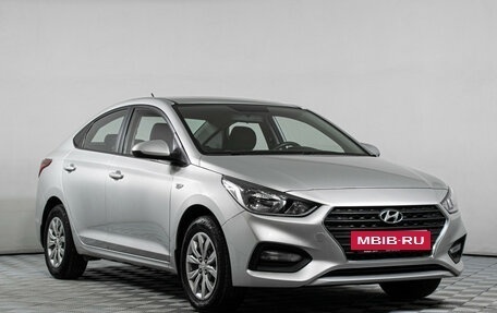Hyundai Solaris II рестайлинг, 2018 год, 1 033 000 рублей, 3 фотография