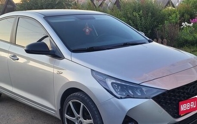 Hyundai Solaris II рестайлинг, 2021 год, 1 650 000 рублей, 1 фотография