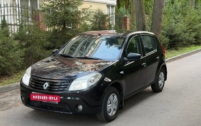 Renault Sandero I, 2010 год, 295 000 рублей, 1 фотография