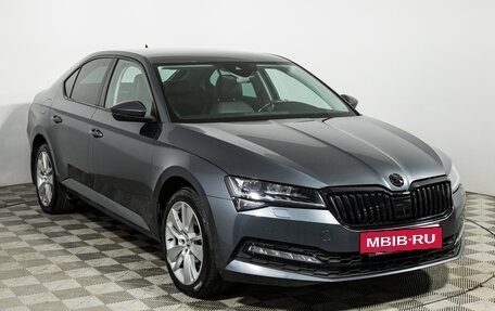 Skoda Superb III рестайлинг, 2019 год, 2 599 700 рублей, 3 фотография