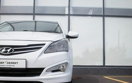Hyundai Solaris II рестайлинг, 2014 год, 700 000 рублей, 10 фотография