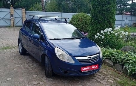 Opel Corsa D, 2007 год, 295 000 рублей, 1 фотография