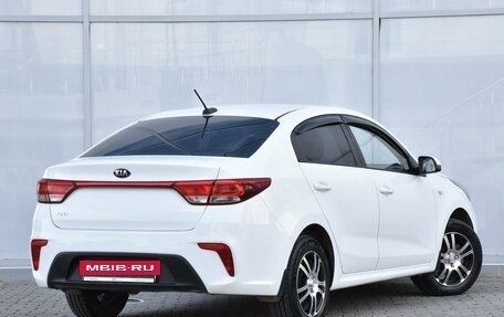 KIA Rio IV, 2018 год, 1 250 000 рублей, 3 фотография