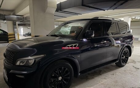 Infiniti QX80 I рестайлинг, 2014 год, 3 750 000 рублей, 40 фотография