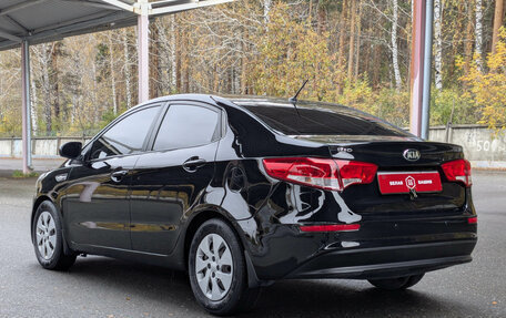 KIA Rio III рестайлинг, 2016 год, 960 000 рублей, 5 фотография