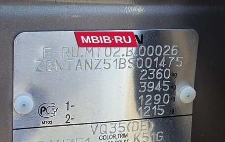 Nissan Murano, 2011 год, 1 020 000 рублей, 36 фотография