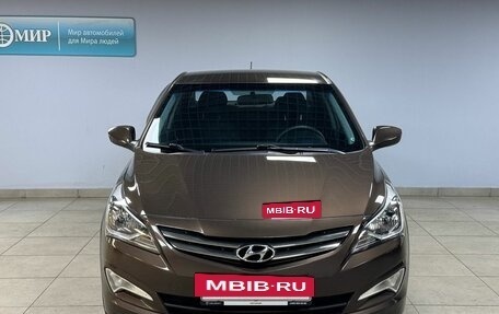 Hyundai Solaris II рестайлинг, 2015 год, 949 000 рублей, 2 фотография