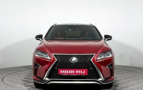 Lexus RX IV рестайлинг, 2017 год, 2 990 000 рублей, 2 фотография