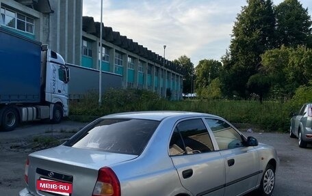 Hyundai Accent II, 2004 год, 264 000 рублей, 4 фотография