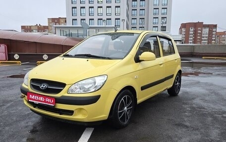 Hyundai Getz I рестайлинг, 2008 год, 470 000 рублей, 1 фотография