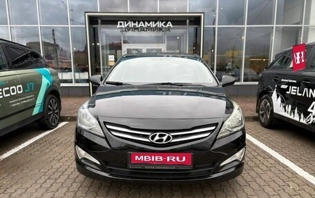 Hyundai Solaris II рестайлинг, 2015 год, 670 000 рублей, 2 фотография
