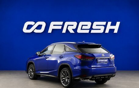 Lexus RX IV рестайлинг, 2019 год, 4 074 434 рублей, 2 фотография