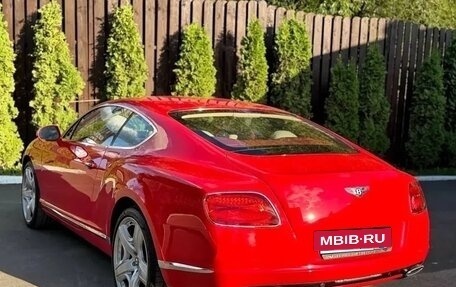 Bentley Continental GT II рестайлинг, 2012 год, 5 990 000 рублей, 5 фотография