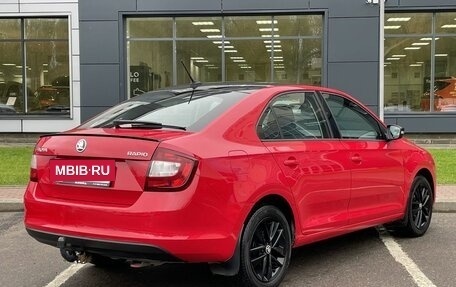 Skoda Rapid I, 2017 год, 1 150 000 рублей, 5 фотография