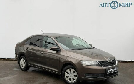 Skoda Rapid I, 2018 год, 870 000 рублей, 3 фотография