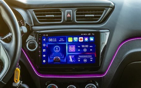 KIA Rio III рестайлинг, 2015 год, 998 000 рублей, 20 фотография