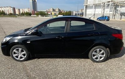 Hyundai Solaris II рестайлинг, 2011 год, 820 000 рублей, 1 фотография