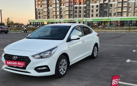 Hyundai Solaris II рестайлинг, 2017 год, 1 290 000 рублей, 3 фотография