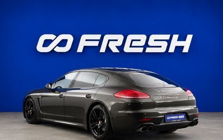 Porsche Panamera II рестайлинг, 2014 год, 3 249 077 рублей, 2 фотография