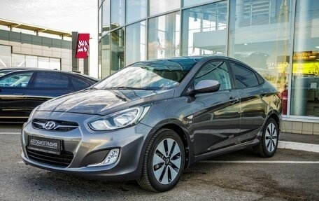 Hyundai Solaris II рестайлинг, 2011 год, 898 000 рублей, 3 фотография