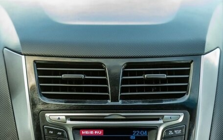 Hyundai Solaris II рестайлинг, 2011 год, 898 000 рублей, 20 фотография