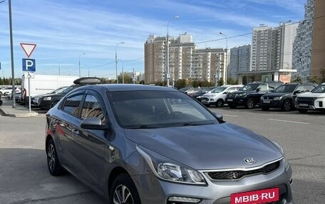 KIA Rio IV, 2019 год, 1 050 000 рублей, 2 фотография