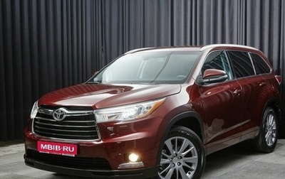 Toyota Highlander III, 2014 год, 3 177 000 рублей, 1 фотография