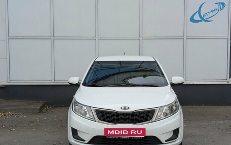 KIA Rio III рестайлинг, 2014 год, 870 000 рублей, 2 фотография