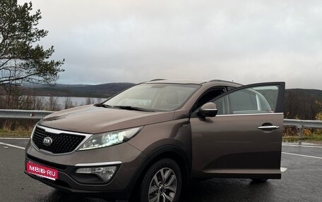 KIA Sportage III, 2014 год, 1 550 000 рублей, 1 фотография