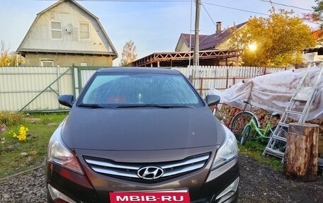 Hyundai Solaris II рестайлинг, 2014 год, 1 000 000 рублей, 4 фотография