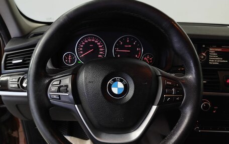 BMW X3, 2016 год, 2 128 000 рублей, 19 фотография