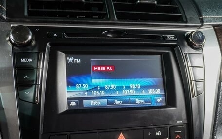 Toyota Camry, 2015 год, 1 759 000 рублей, 14 фотография