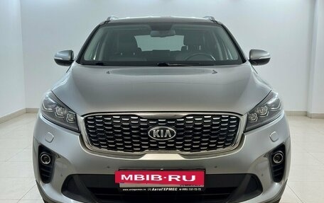 KIA Sorento III Prime рестайлинг, 2018 год, 3 049 000 рублей, 2 фотография