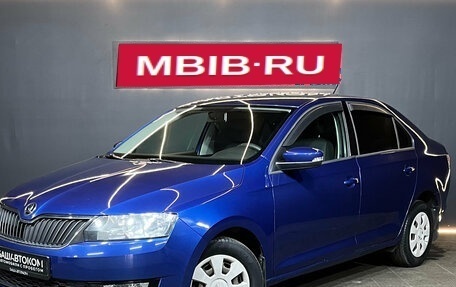 Skoda Rapid I, 2018 год, 1 245 000 рублей, 1 фотография