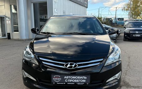 Hyundai Solaris II рестайлинг, 2014 год, 1 075 000 рублей, 2 фотография