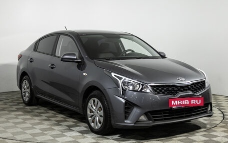 KIA Rio IV, 2021 год, 1 199 585 рублей, 3 фотография