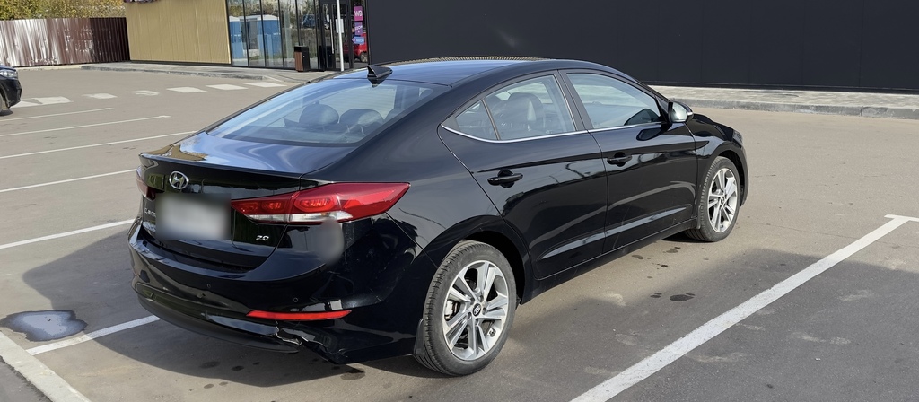 Hyundai Elantra VI, 2018 год, 1 500 000 рублей, 2 фотография