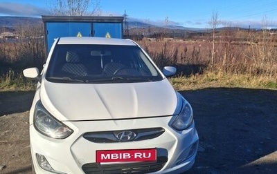 Hyundai Solaris II рестайлинг, 2011 год, 475 000 рублей, 1 фотография