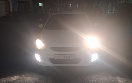 Hyundai Solaris II рестайлинг, 2011 год, 475 000 рублей, 13 фотография