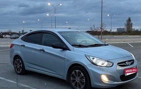 Hyundai Solaris II рестайлинг, 2011 год, 750 000 рублей, 2 фотография