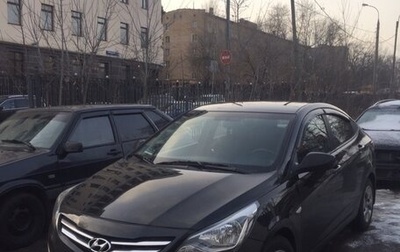 Hyundai Solaris II рестайлинг, 2015 год, 575 000 рублей, 1 фотография