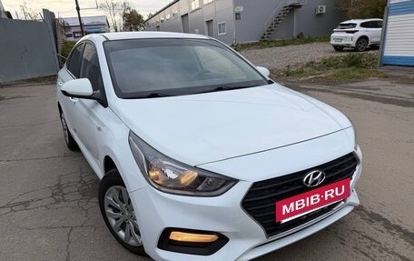 Hyundai Solaris II рестайлинг, 2018 год, 1 210 000 рублей, 5 фотография