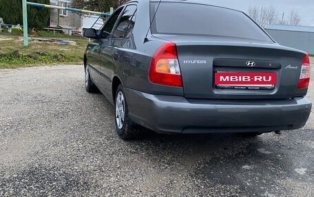 Hyundai Accent II, 2004 год, 315 000 рублей, 6 фотография