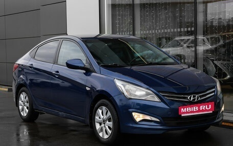 Hyundai Solaris II рестайлинг, 2016 год, 998 000 рублей, 3 фотография