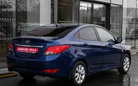Hyundai Solaris II рестайлинг, 2016 год, 998 000 рублей, 5 фотография