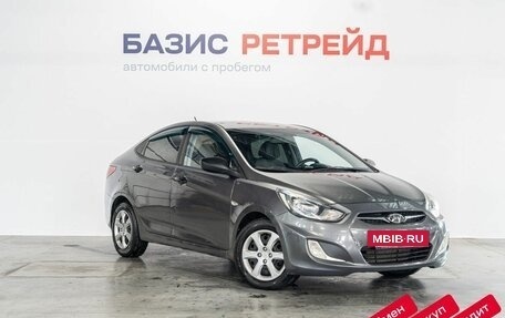 Hyundai Solaris II рестайлинг, 2012 год, 979 000 рублей, 3 фотография