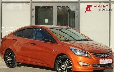 Hyundai Solaris II рестайлинг, 2014 год, 1 120 000 рублей, 3 фотография